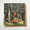 Woodland Creatures - Set of 4 Luxury Greetings Cards