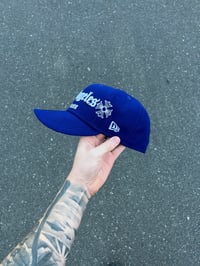 Image 4 of ROYAL BLUE SCRIPT LOS ANGELES CUSTOM FITTED CAP