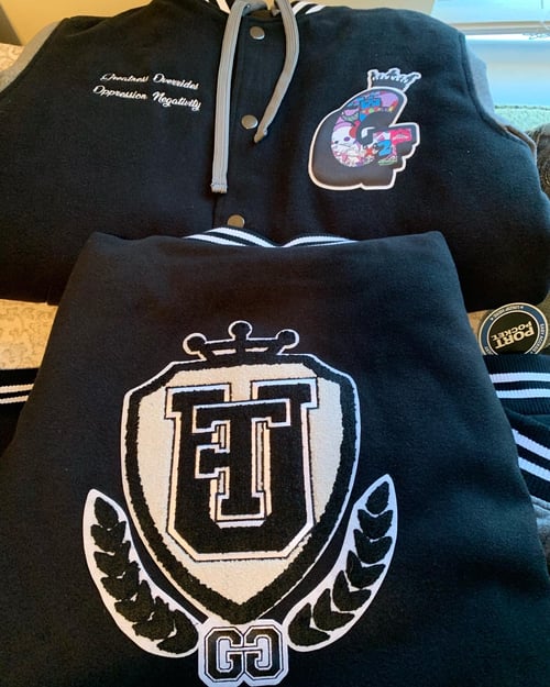 Image of Ftgg varsity jacket 