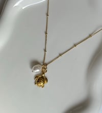 Image 2 of Turtle Pearl Necklace