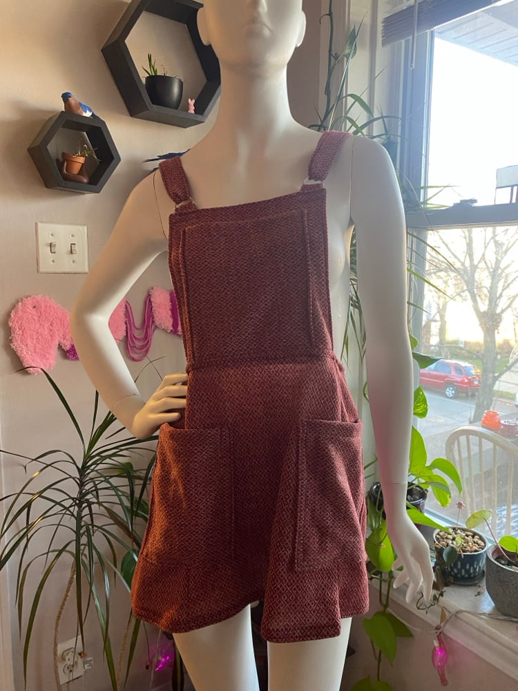 Image of Reko Overalls (red +nude vintage)
