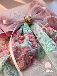 Image 2 of Spring Collection - Pink & Mint Embellished Maxi