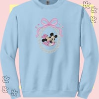 Image 3 of Mickey and Minnie bow