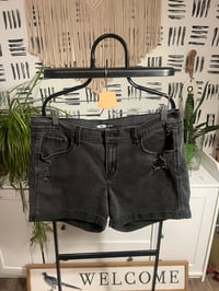 Image 1 of Old Navy dark wash jean shorts 