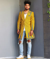 Image 1 of The Osei Coat - yellow 