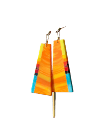 Image 1 of Desert Sky Inlay Earrings 