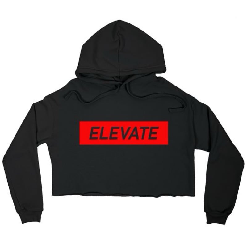 Image of Cropped Hoody- Red