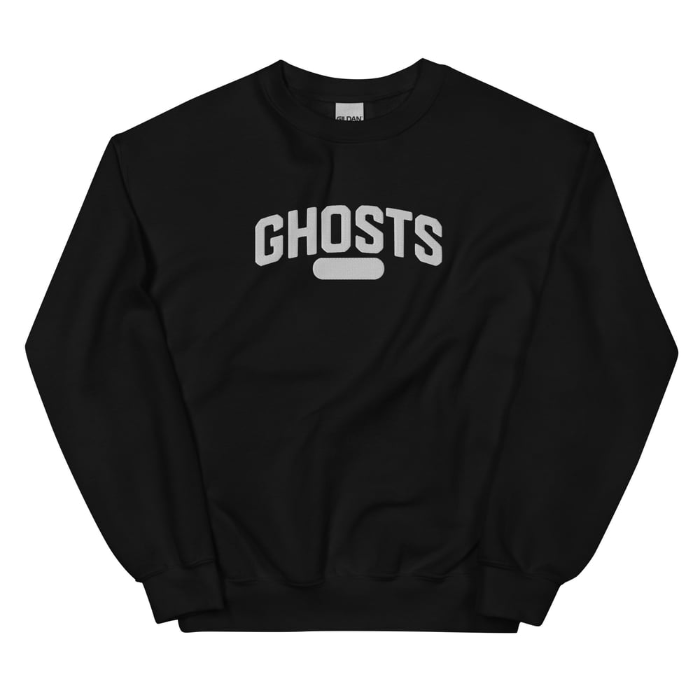 Image of Ghosts embroidered sweatshirt