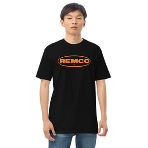 Image of Official Remco Toys - Men’s premium heavyweight tee (Orange logo)