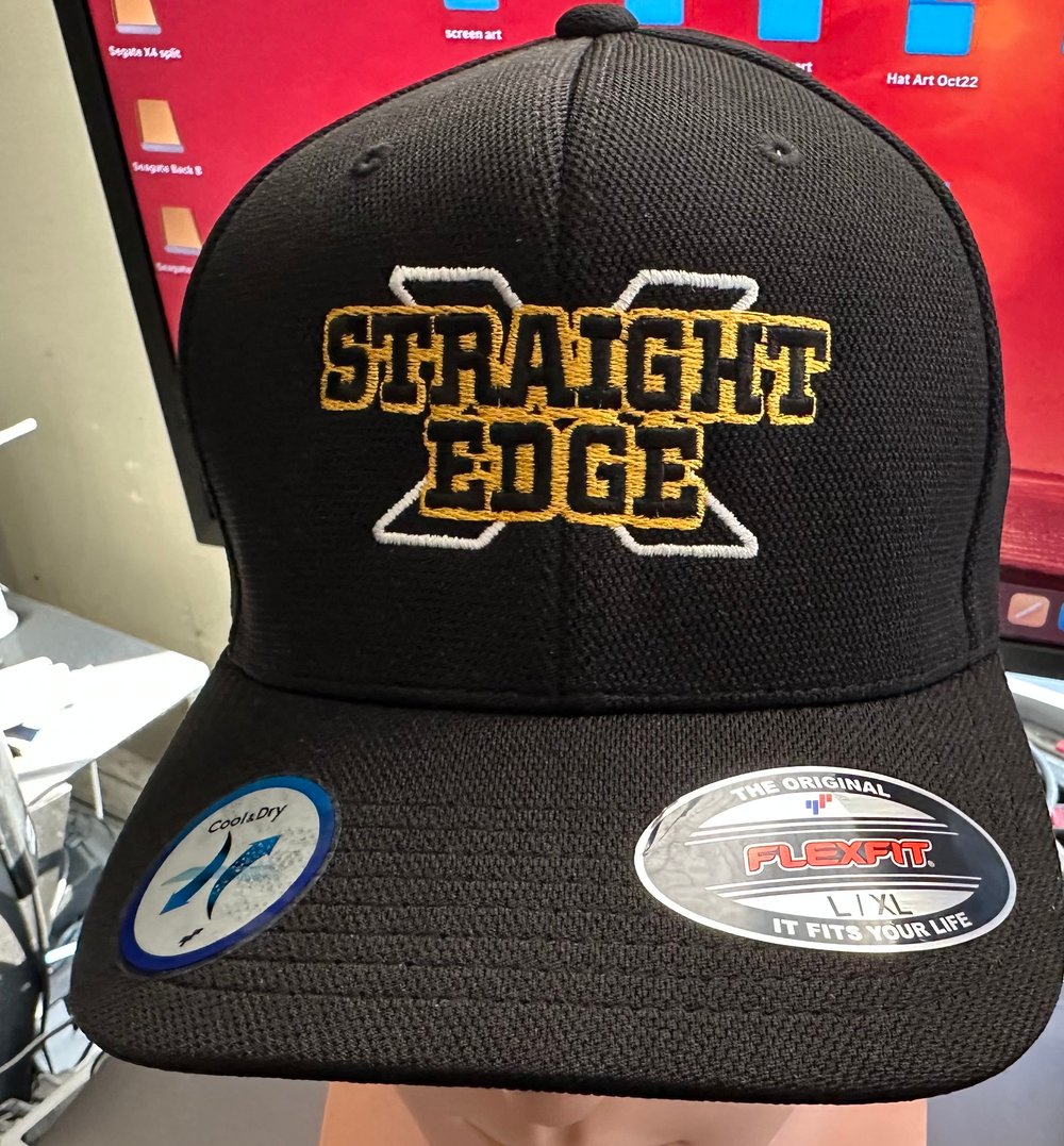 Limited Edition “Straight Edge” Flexfit fitted Hat