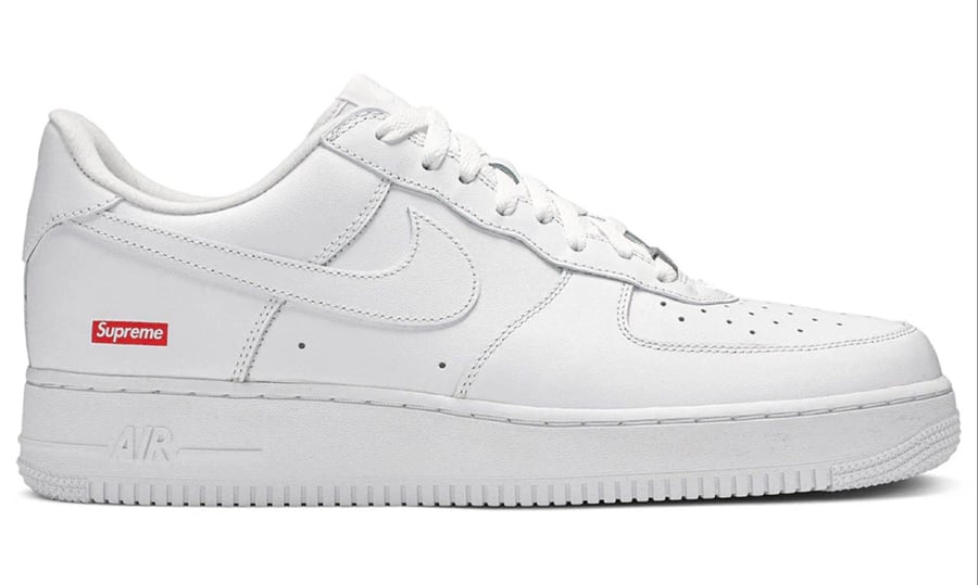 Image of Nike Air Force 1 Low "Supreme White"