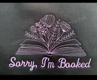 Image 1 of Sorry, I’m Booked Sweater
