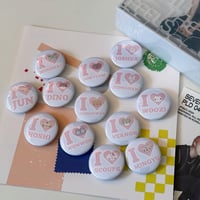 Seventeen Button Pins