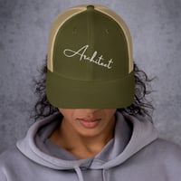 Image 21 of Architect Embroidered Retro Trucker Cap