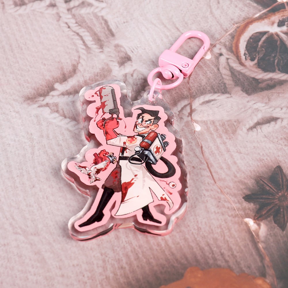 Image of TF2 Medic Keychain 