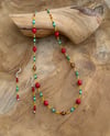 Morning Fire Necklace and Earring Set