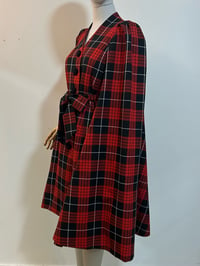 Image 1 of Tartan Tatyana Cape Coat