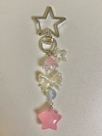 Image 3 of cotton candy star keychains 