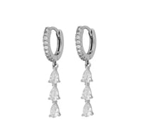 Image 2 of Nevaeh Lustre Drop Earrings