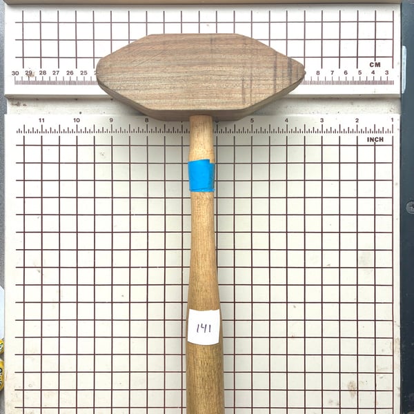 Image of Used Hardwood Large Raising Mallet (item 141)