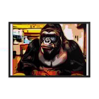 Image 13 of ZEN EXP - Hungry-Rilla Framed photo paper poster