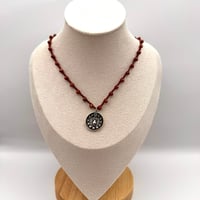 Image 2 of Goldstone Moon Goddess Necklace