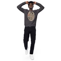 Image 3 of I Disappoint My Parents Unisex organic raglan sweatshirt