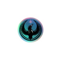 Sticker - Rebel Loon Holographic Blue