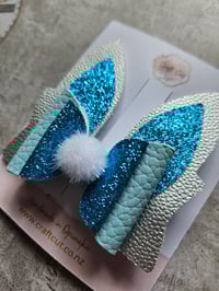 Image 3 of Glitter Bunny Hair Bow