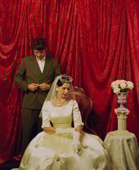 Image 5 of 1950s Flower Ballgown 