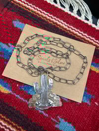 Image 3 of Cactus Pendant and Chain