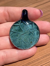 Image 3 of Blue Snowflake Pendant