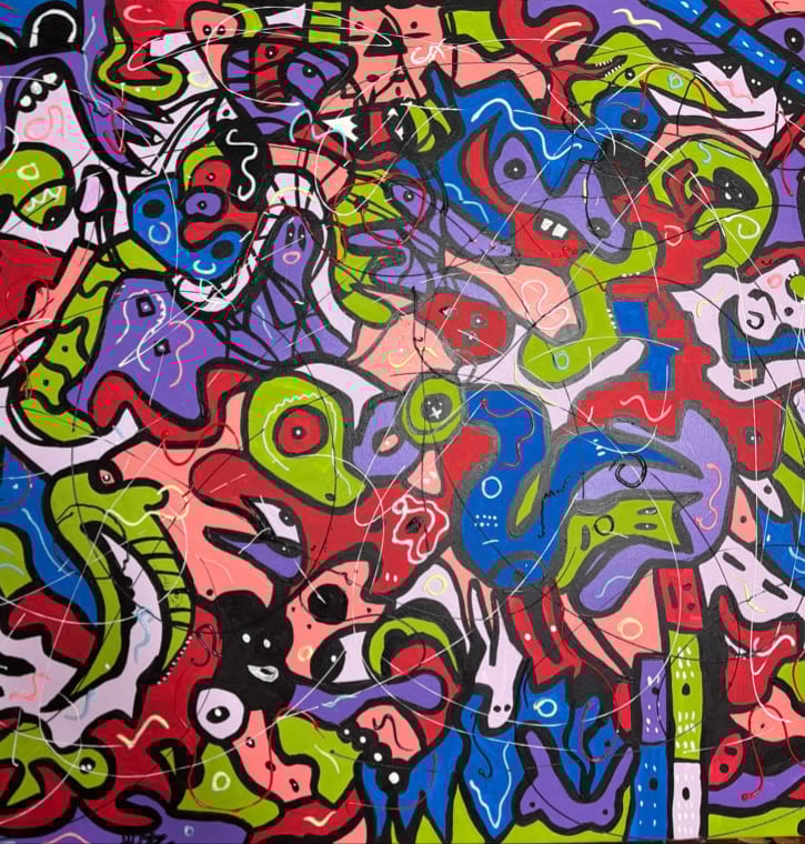 Image of Contaminated Press 36x48