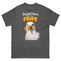 Image 7 of I’m Just Here for the Fries Funny Seagull T-Shirt