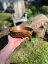 Image 12 of 8” White Oak Fruit Bowl