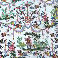 Image 3 of Made to Order - 'Emma' Bright & Beautiful Toile de Jouy Vintage Style Eiderdown