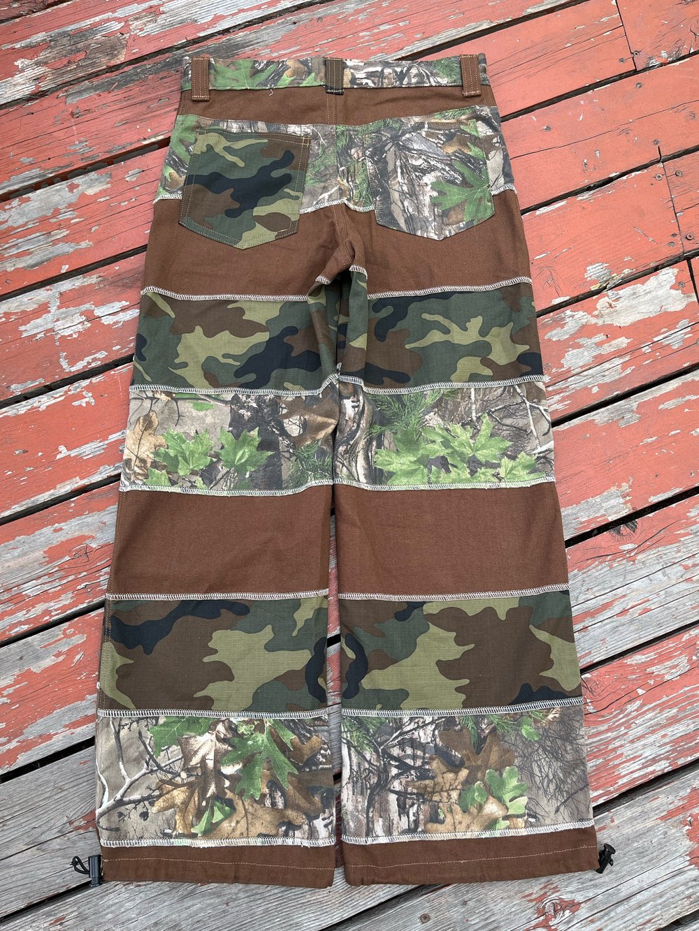 Image of Striped camp pants