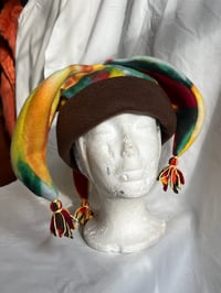 Image 8 of 3 Point Polar Fleece Jester Hats