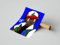 Ash Ketchum Print