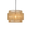 Tiered Jute Chandelier 