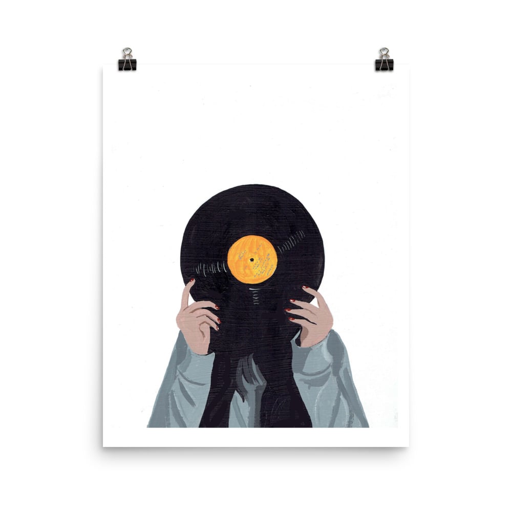 Image of RECORD HEAD POSTER