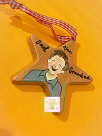 Image 4 of Star Shaped Custom Bauble | Hand Painted | Christmas 2025