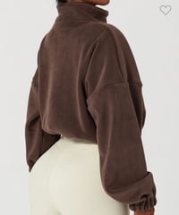 Image 2 of Brown Zipper Jacket
