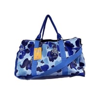Camo duffle (blue)
