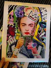 Image 2 of Frida Kahlo Print (Holly X Java Love)