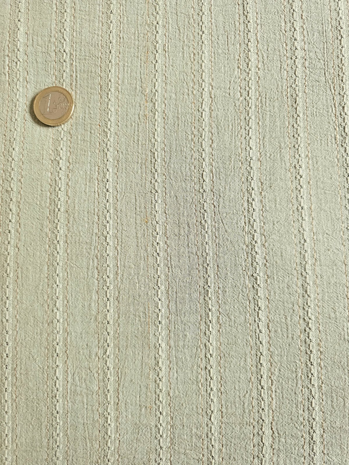 Image of Namaste fabric dobby vert pâle lurex