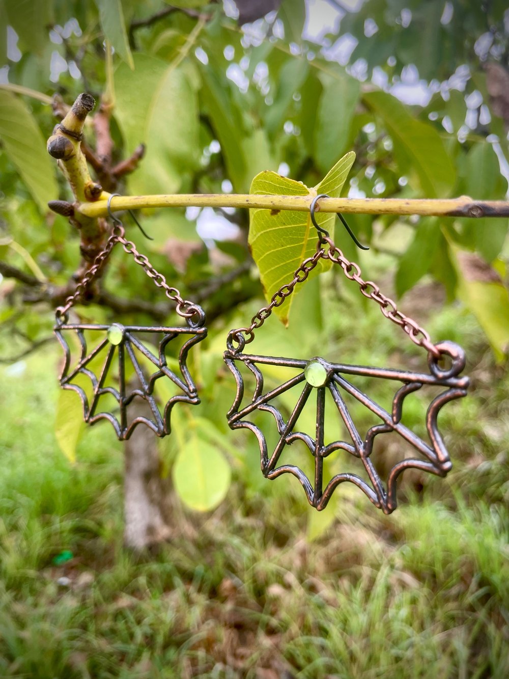 Spiderweb Earrings