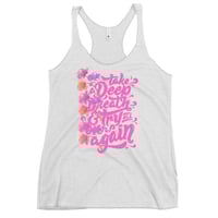 Image 2 of ZEN EXP - “Take a deep breath” Women's Racerback Tank