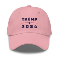 Image 1 of Trump 2024 Hat Pro Trump Hat Pro America Cap from PatriotCo.com