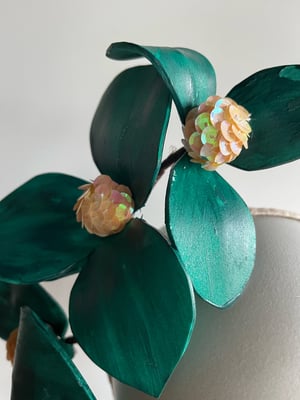 Image of Jade flower trio